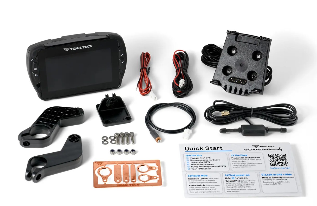 CRF250X 04-17 Trail Tech Voyager Pro4 GPS Moto Kit | CRF's Only